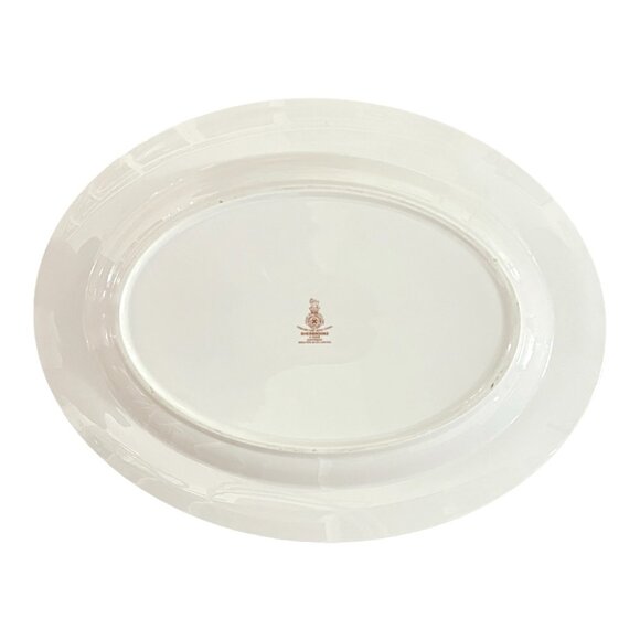 Elegant Royal Doulton Sherbrooke Collection 13.5" Oval Serving Platter - Picture 4 of 5
